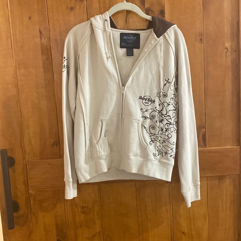 Vintage Hard Rock Hooded Sweatshirt